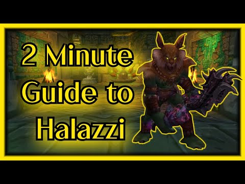 A 2 minute guide to killing Halazzi inside Zul'Aman - ZA Raid Guide