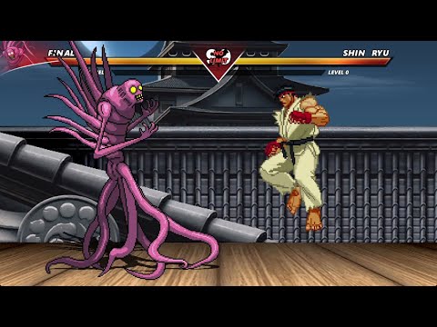 Shin Ryu VS The Black Heart (Final)- The Greatest Fight of All Time !!