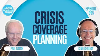 995: Crisis Coverage Planning – Paul Sletten