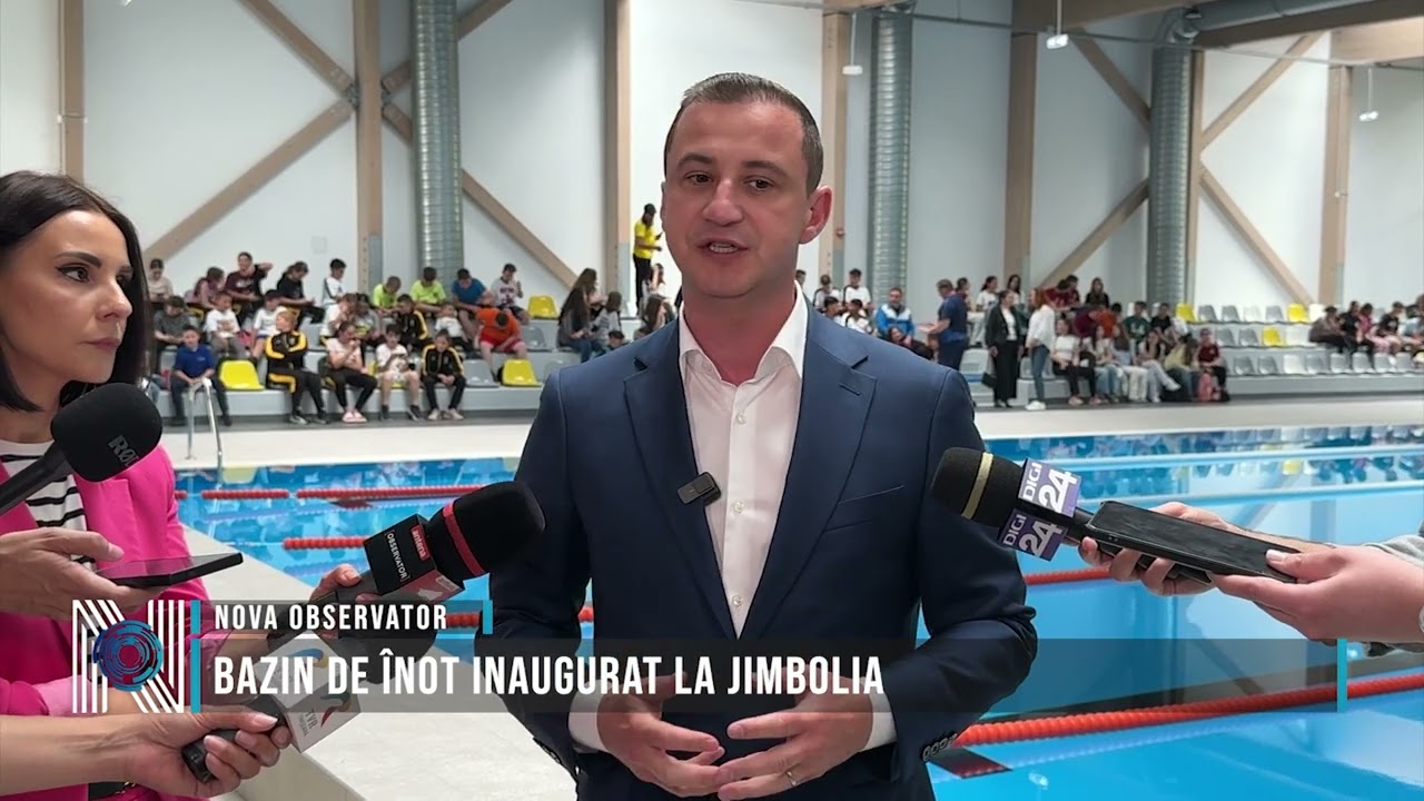 Bazin de înot inaugurat la Jimbolia