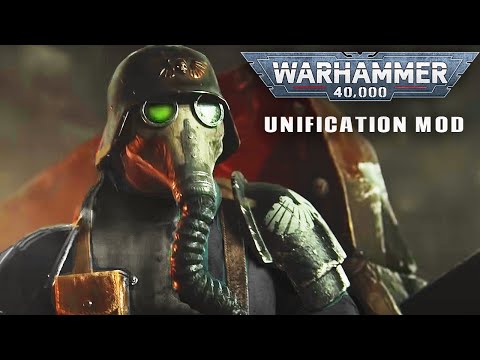 UNIFICATION MOD 2023 - Death Korps of Krieg vs Necrons | Warhammer 40k: Dawn of War: Soulstorm