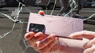 Galaxy Note 20 Ultra: Prueba de Caídas