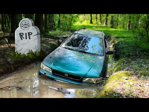 SUBARU NUSKENDO... IŠBANDYMAS MIŠKE!