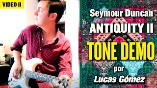 Video thumbnail for 🎸⚡ Seymour duncan antiquity ii surf strat pickups tone demo review 🎸⚡ by La Guitarra Blues