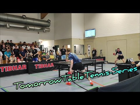 Turnierfavorit gegen Abwehr - TomorrowTableTennis-Series - Cedric Meissner vs Markus Grothe