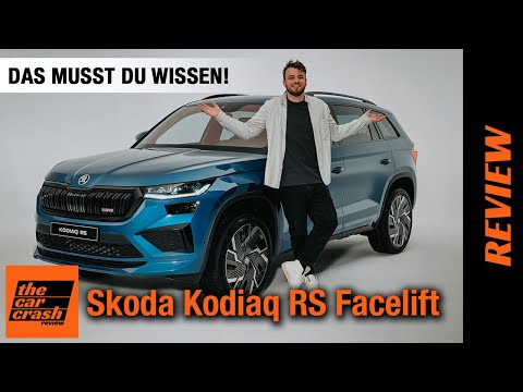 Skoda Kodiaq RS Facelift (2021) ALLES was DU wissen MUSST! Review | Test | Sitzprobe | Motor | Preis