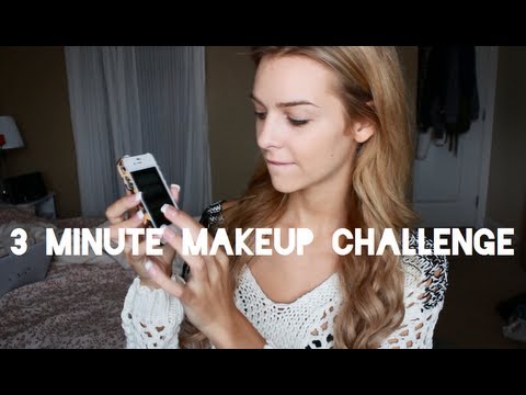 3 Minute Makeup Challenge