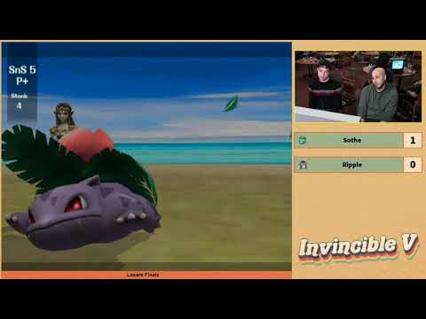 Sothe (Ivysaur) vs Ripple (Zelda, Samus) - Invincible 5 Losers Finals