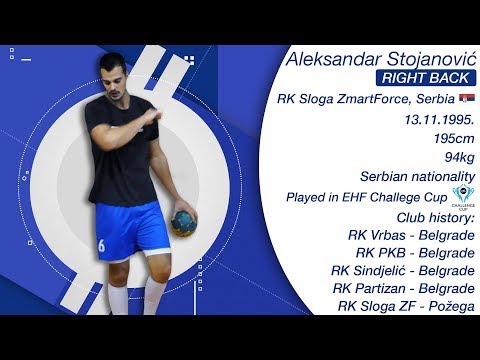 Best of Aleksandar Stojanović - Right Back - RK Sloga ZmartForce - Handball - Season 2017/18