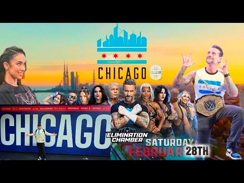 Chicago Bound for WWE Elimination Chamber 2026! (Greenville to United Center)
