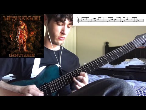 Meshuggah - Kaleidoscope Solo Cover
