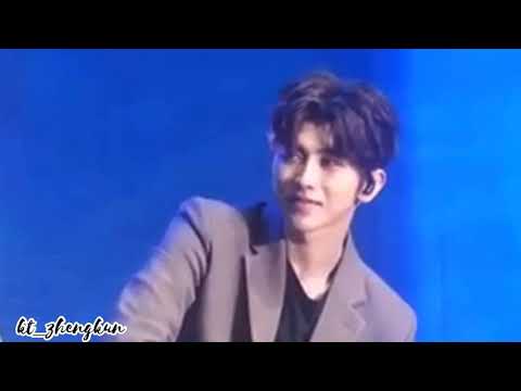 Xukun teasing ZhengTing (Nine Percent album showcase in Shanghai)