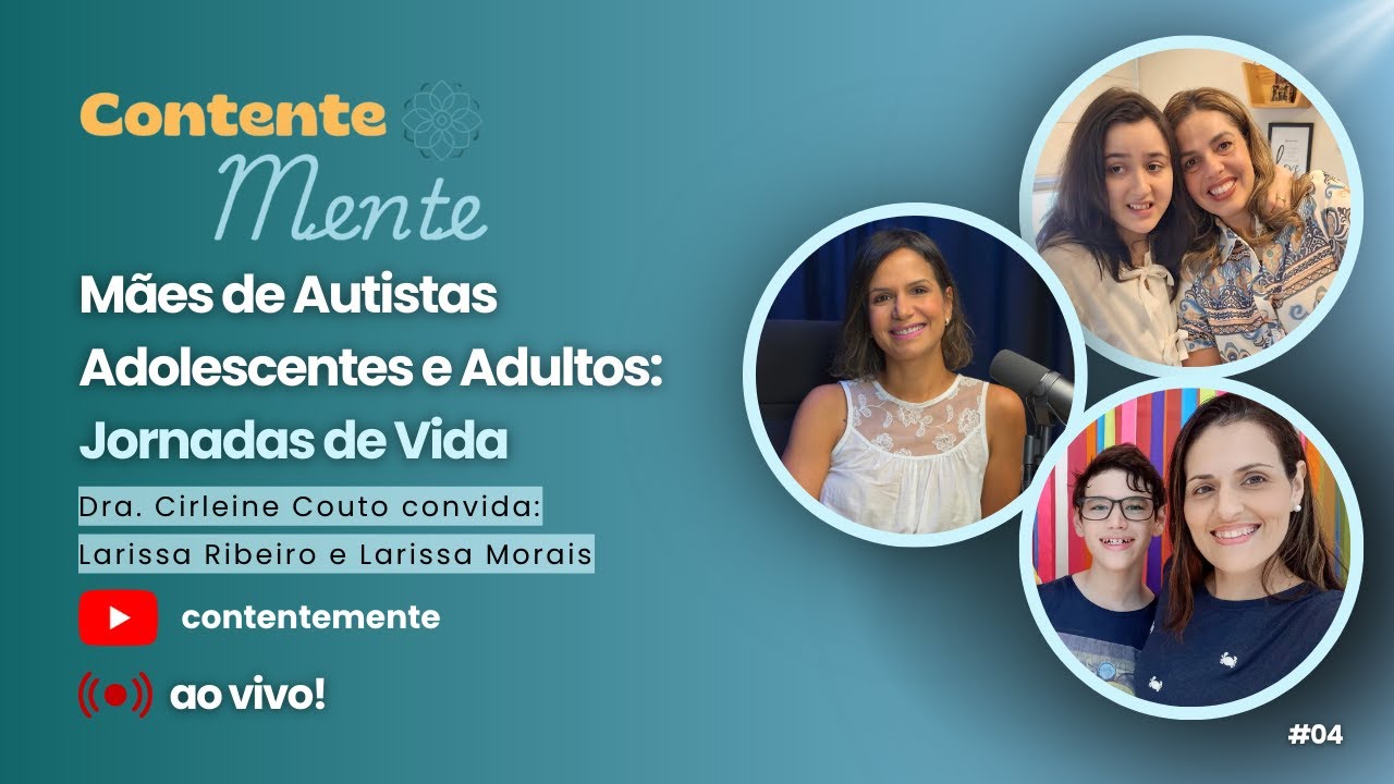 Thumbnail do episódio: Mães de Autistas Adolescentes e Adultos