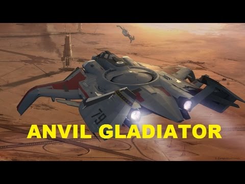 Star Citizen - Anvil Gladiator First flight