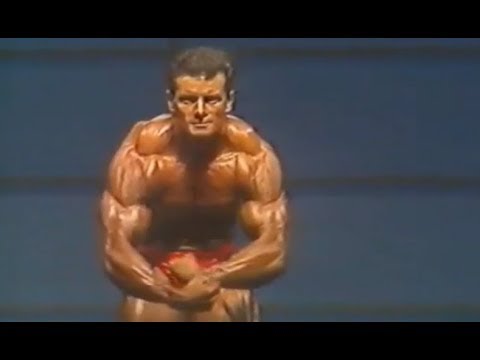 Hermann Hoffend - Mr. Olympia 1987 Posing