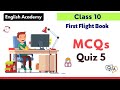 First Flight book Class 10 English MCQ Quiz 5 | Class 10 English MCQs #Shorts