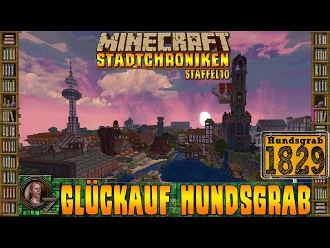 Minecraft City Chronicles [#1829] Glückauf Hundsgrab [HD+ German]