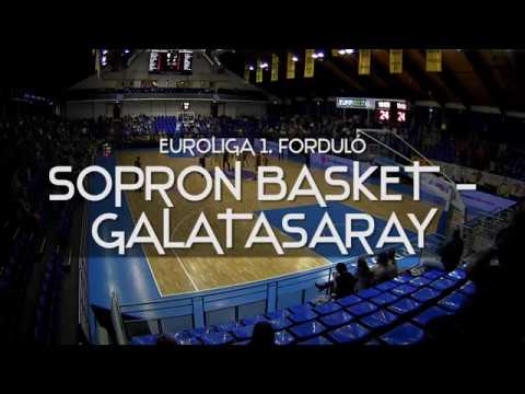 2017.10.11 Sopron Basket - Galatasaray ősszefoglaló