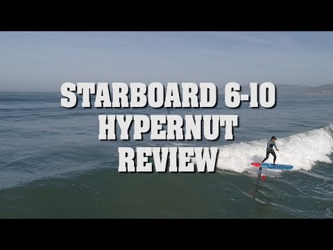 Starboard Hyper Nut 6'10" Foil Review and Strap Installation