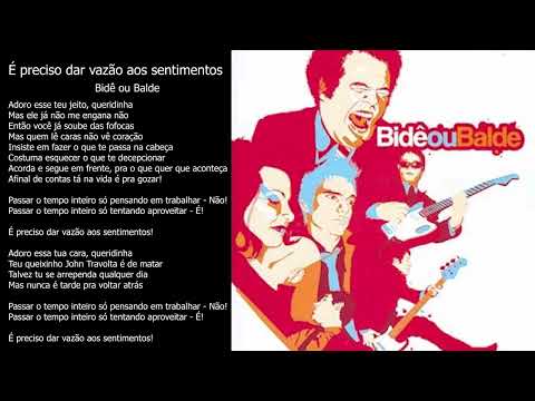 É Preciso Dar Vazão Aos Sentimentos - Bide ou…