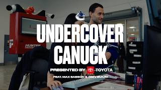 Undercover Canuck at Toyota with Zeev Buium and Max Sasson