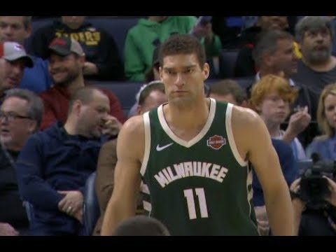 Brook Lopez Highlights vs Grizzlies RS19G44 - 9 Pts, 2 Blks (16.01.19)