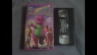 Barney's Great Adventure: The Movie 1998 VHS (Canadian Copy)