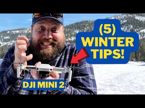 DJI Mini 2! (5) Tips for Flying Your Drone In The Winter!
