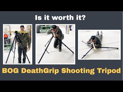 REVIEW: BOG DeathGrip Aluminum Tripod for Gun or Crossbow - #1 Best Seller on Amazon