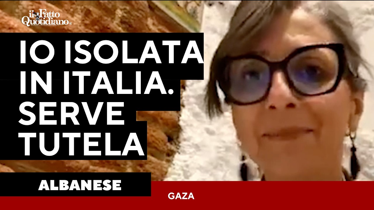 Albanese: “Isolata in Italia, nessuno è sicuro in UE, serve tutela”.