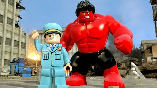 Lego Marvels Avengers All Red Hulk Abilities & How to Unlock