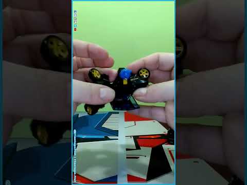 Transformers Shattered Glass Deluxe Goldbug | Quick Convert #Shorts