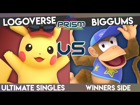 PRISM 201 - Logoverse (Pikachu) vs. Biggums (Diddy Kong) - Winners Side - Smash Ultimate Singles
