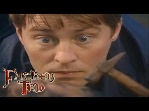 Fixing The Dent On The Car | Father Ted