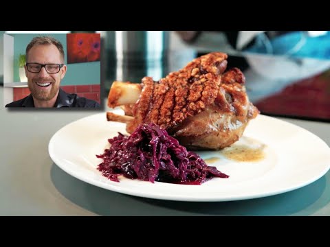 How to make a bavarian pork knuckle / shank -German Recipes by klaskitchen.com