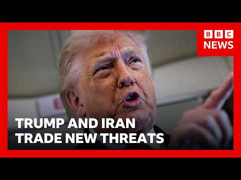 Trump and Iran trade new threats after strikes exchanged | BBC News