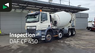 DAF CF 450 8X4 9m3 Putzmeister Mixer Automatic Steelsuspension Euro  camión hormigonera | Imagen 4 - Machineryline