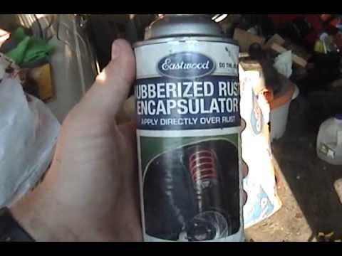 1995 Subaru Legacy - Eastwood Rubberized Rust Encapsulator