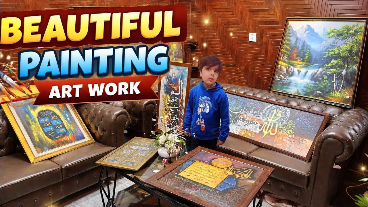 Handmade Calligraphy & Painting | Beautiful Art Collection 🎨 Islamic Calligraphy by shahzeen basit