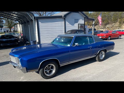 Test Drive 1971 Chevrolet Monte Carlo SOLD $21,900 Maple Motors #1945