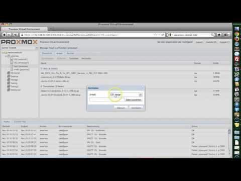 Konfiguration von Proxmox VE