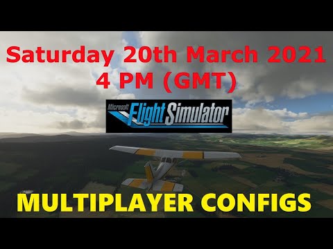 FS2020: How to Setup/Configure Multiplayer Settings and Audio - For Group Flights!