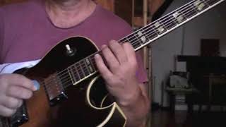 Lezioni di chitarra jazz improvvisazione.Studiando Moment's Notice.