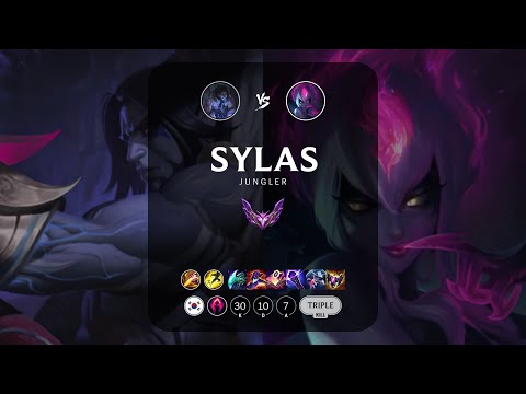 Sylas Jungle vs Evelynn - KR Master Patch 13.10