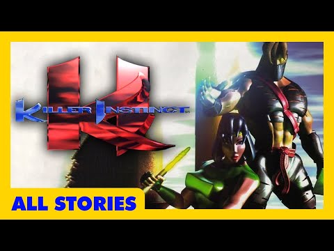 Killer Instinct 1 (All Stories) - Cutscenes, Profiles, & Endings