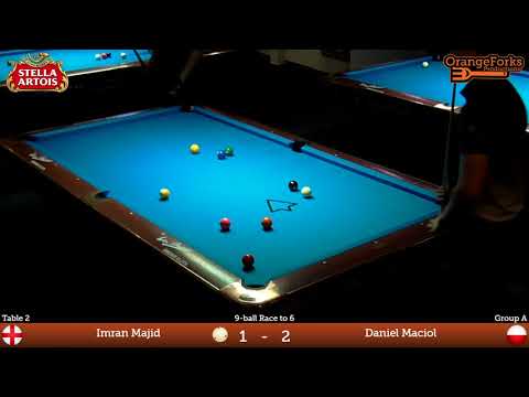 3rd Stella Artois Open 2018 | Imran Majid (UK) v Daniel Maciol (POL) | Group Stage