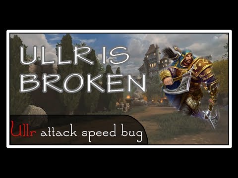 Smite - Ullr attack speed bug.