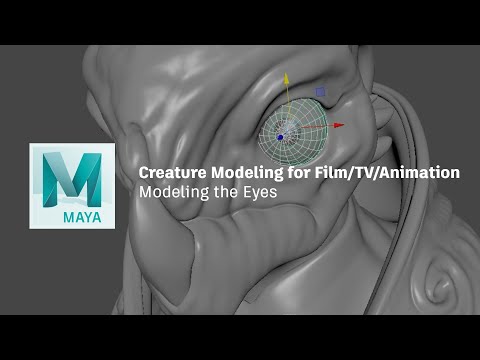 3D Creature Modeling for film with Maya and ZBrush - Lesson 8 / 15