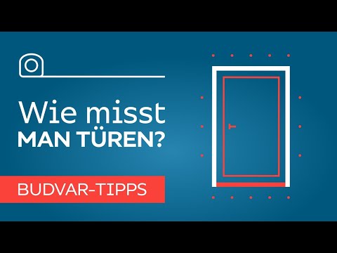 Wie misst man Türen? | Budvar-Tipps