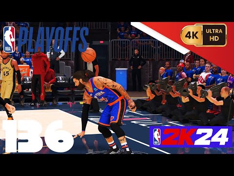 NBA 2K24 {My Career} [PC] (4K) EP136 {Playoffs: East 1st Round} Game 2 =Raptors @ Knicks=